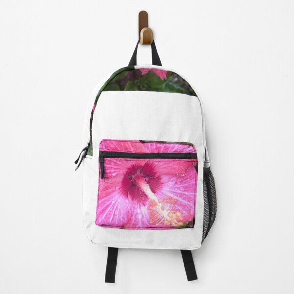 Item preview, Pink Hibiscus Summer Flower Before Sunset After Rain designed and sold by CakenCoffeeCafe.