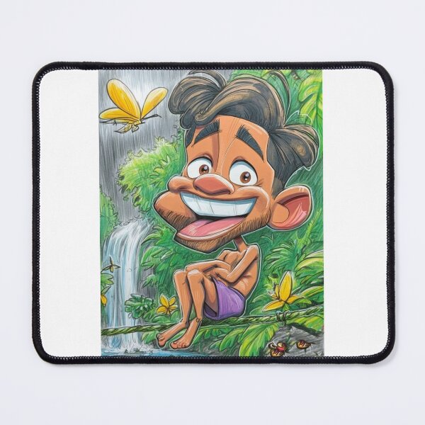 Item preview, Rainforest Guy designed and sold by Claire Caricatures.