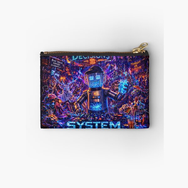 Item preview, System Override — Pour Decisions Cyberpunk Bar Art designed and sold by A Sinister Sly.