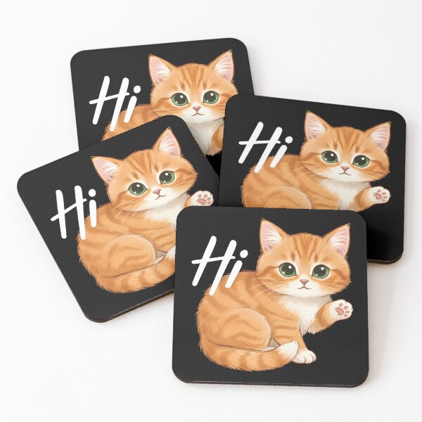 Item preview, Cute Cat Saying Hi designed and sold by DesignStock95.