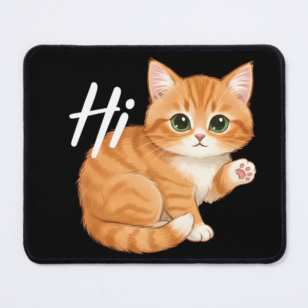 Item preview, Cute Cat Saying Hi designed and sold by DesignStock95.