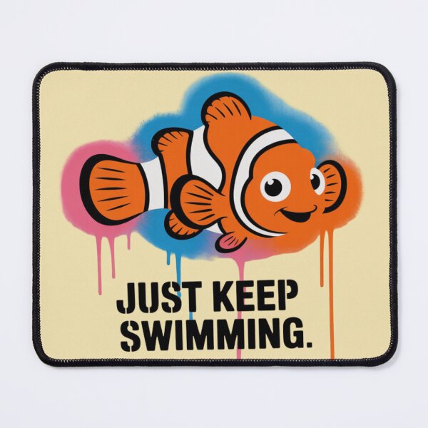 Item preview, Finding Nemo - Just keep swimming designed and sold by 123ks.