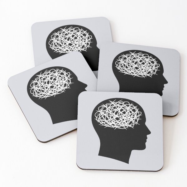 Item preview, Anxiety Within: Silent Face, Chaotic Mind designed and sold by PERSPECTIVERED.