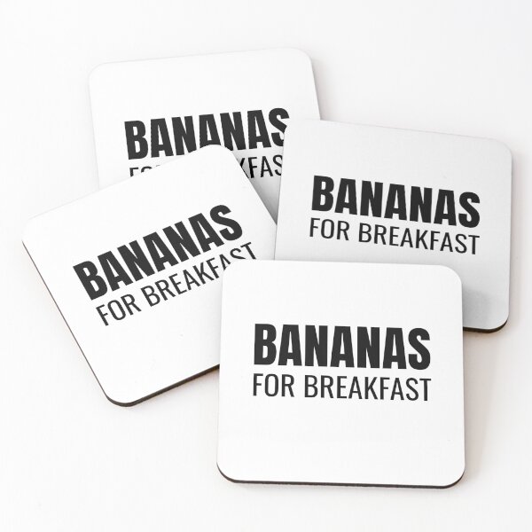 Item preview, Bananas for Breakfast (Black) designed and sold by ShipCrewNation.
