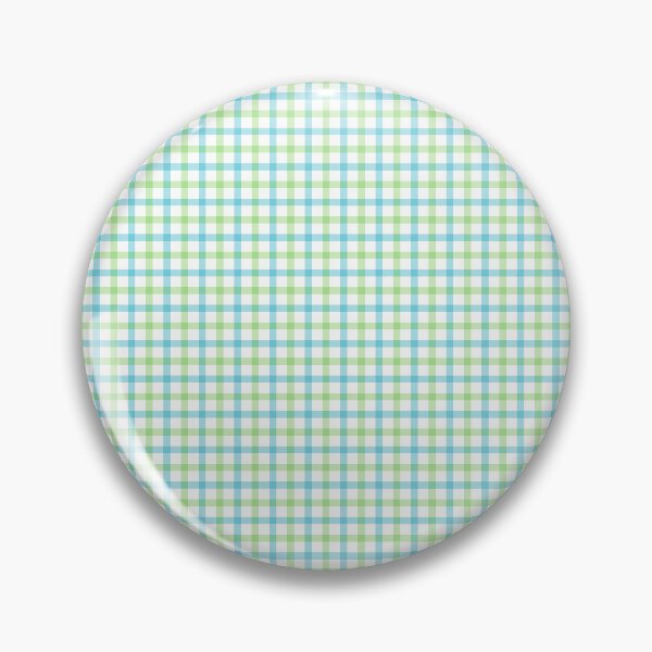Item preview, Blizzard blue & tea green mini plaid designed and sold by Mint + Midnight.