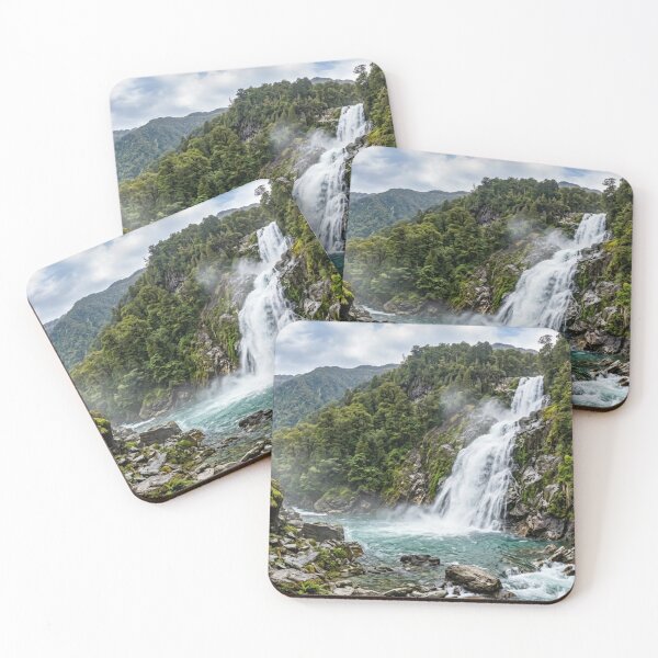 Item preview, Waterfall in the heart of nature designed and sold by Malisa345.