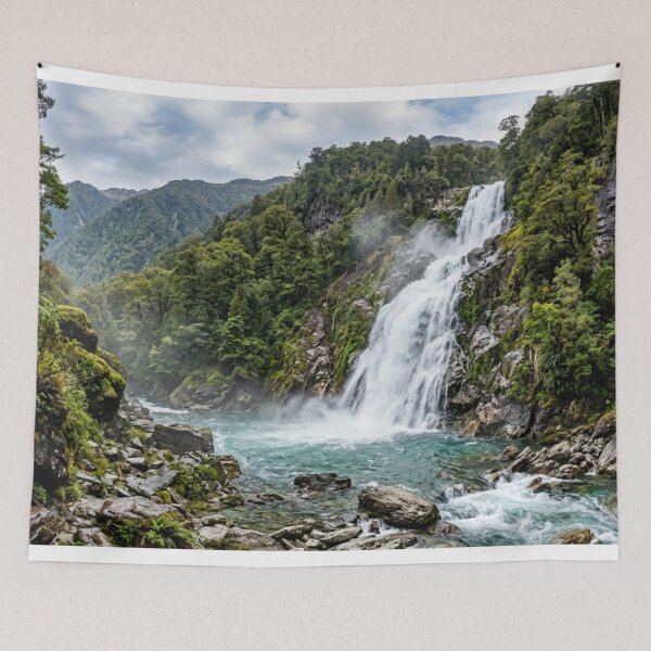 Item preview, Waterfall in the heart of nature designed and sold by Malisa345.