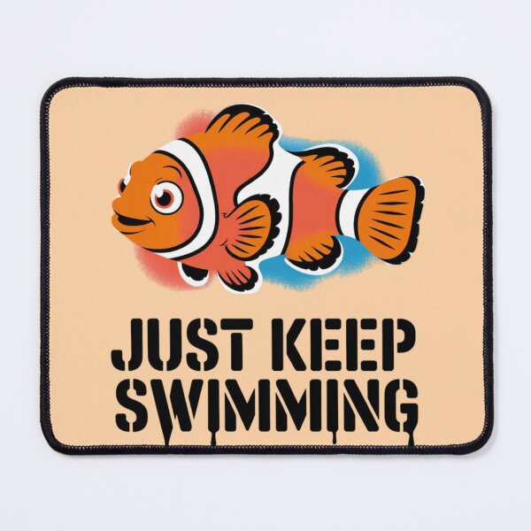 Item preview, Finding Nemo - Just keep swimming designed and sold by 123ks.