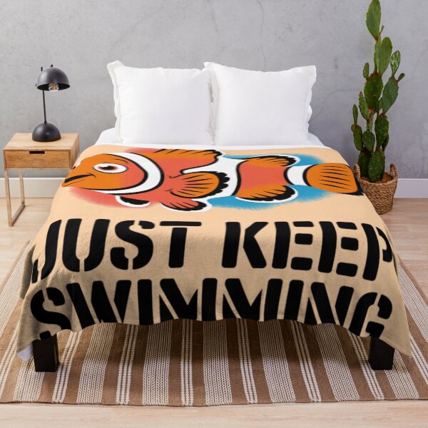 Item preview, Finding Nemo - Just keep swimming designed and sold by 123ks.