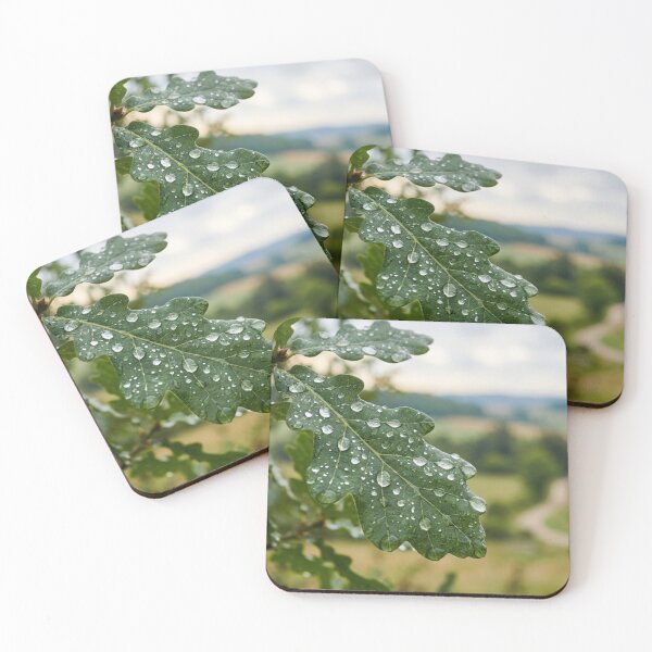 Item preview, Water droplets on a leaf designed and sold by Malisa345.