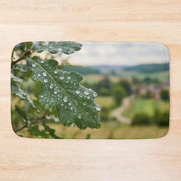 Item preview, Water droplets on a leaf designed and sold by Malisa345.