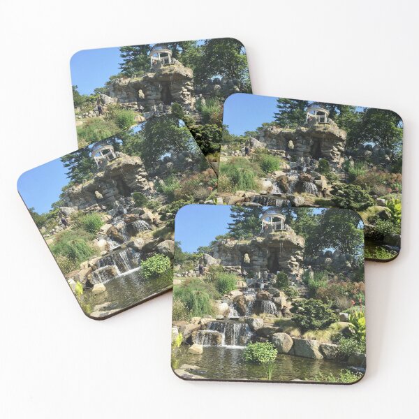 Item preview, Summer Waterfall with Gazebo designed and sold by CakenCoffeeCafe.