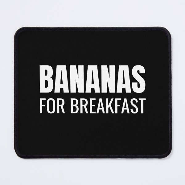 Item preview, Bananas for Breakfast (White) designed and sold by ShipCrewNation.