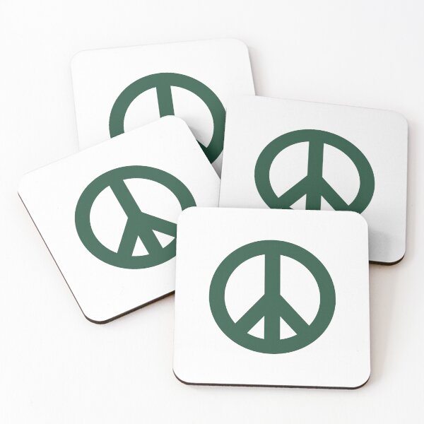 Item preview, Peace sign - green designed and sold by Inspirationmotivation.