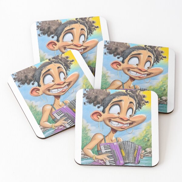 Item preview, Accordeon Lady designed and sold by Claire Caricatures.