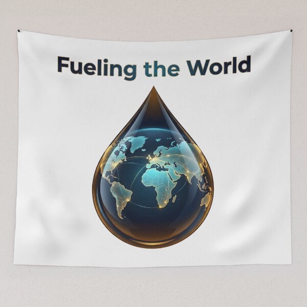 Item preview, oil fuel, oil industry, world energy, oil prices, global economy, crude oil designed and sold by TrueArtVibes.