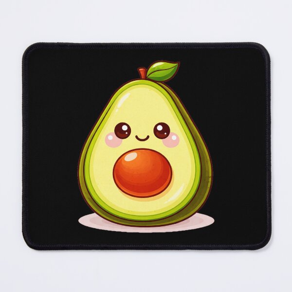Item preview, Cute Avocado Kawaii Food Character designed and sold by ImagenFusionP.