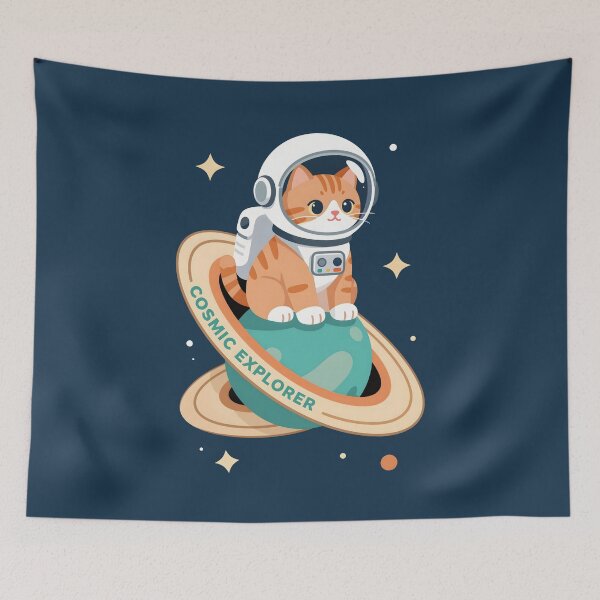 Item preview, Astronaut Cat designed and sold by NEOCHRONOS.