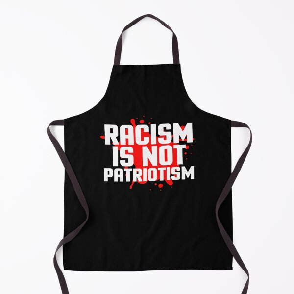 Item preview, Racism Is Not Patriotism Equality Quote for Anti Racism Social Justice designed and sold by NuralsArt.