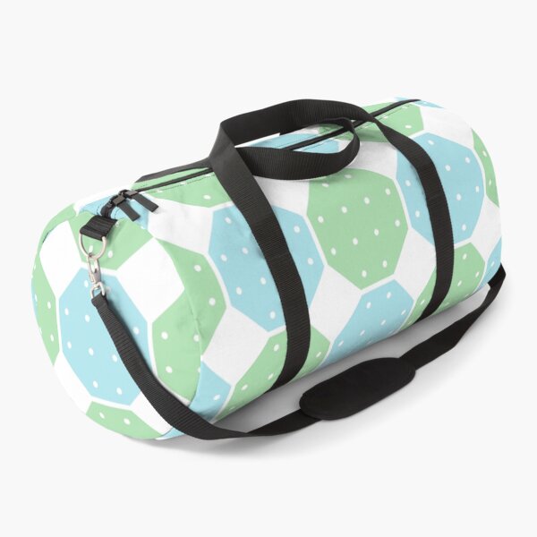 Item preview, Blue, green & white geometric seamless pattern designed and sold by Mint + Midnight.