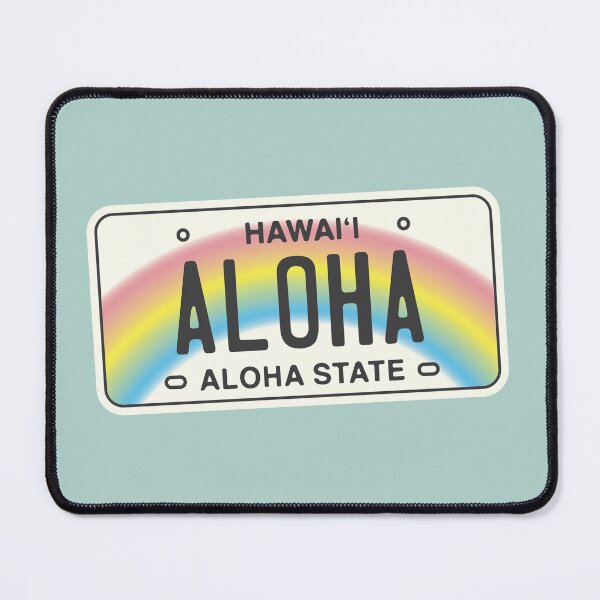 Item preview, Hawaii License Plate Aloha designed and sold by maura41.
