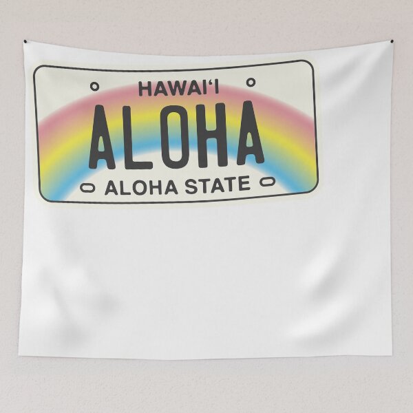 Item preview, Hawaii License Plate Aloha designed and sold by maura41.