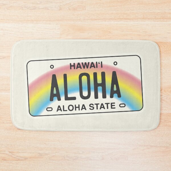 Item preview, Hawaii License Plate Aloha designed and sold by maura41.