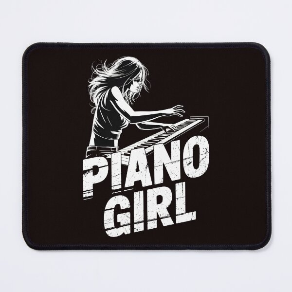 Item preview, Keyboard Piano Girl – Piano Keyboard Music Artist Design designed and sold by Redgiant87x.