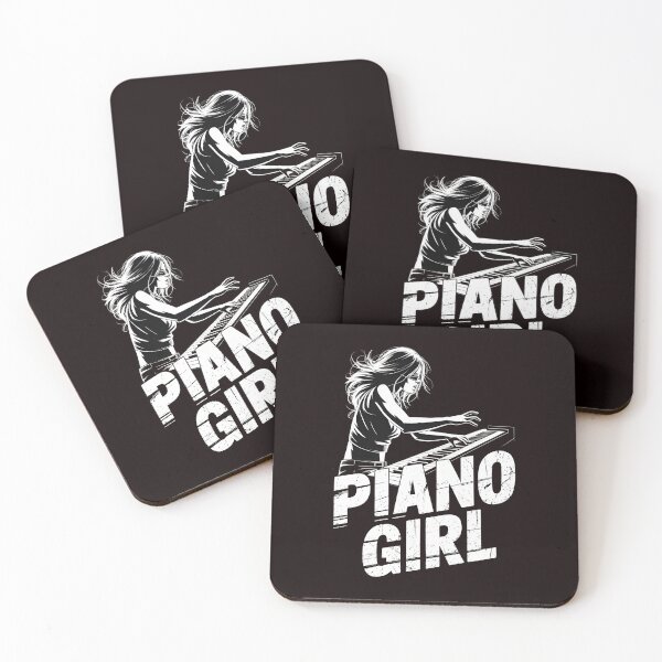Item preview, Keyboard Piano Girl – Piano Keyboard Music Artist Design designed and sold by Redgiant87x.