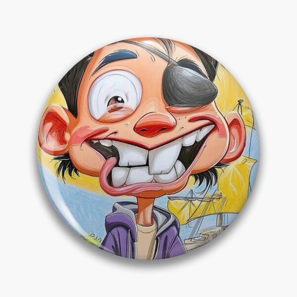 Item preview, Pirate Guy designed and sold by Claire Caricatures.