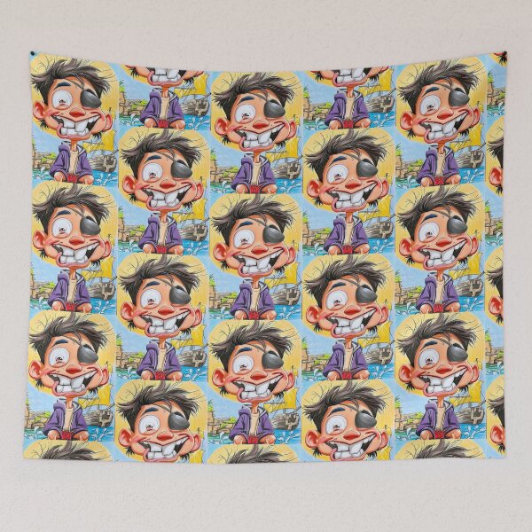 Item preview, Pirate Guy designed and sold by Claire Caricatures.