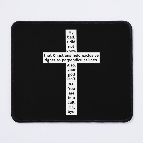 Item preview, Perpendicular Lines Cross designed and sold by EvergreenRevolt.