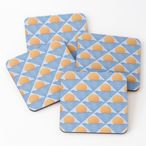 Item preview, Ocean Square Pattern designed and sold by The Innocent Ghost Project.