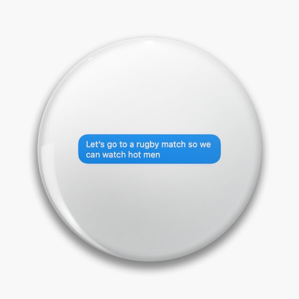 Item preview, Lets go to a rugby match text designed and sold by Sent.a.text.