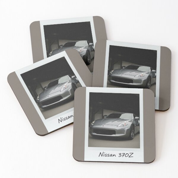 Item preview, Nissan 370Z Fairlady Z34 Sportscar Modern Retro Polaroid Art designed and sold by Motorline44.