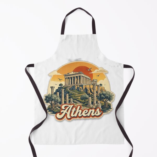 Item preview, Athens Retro City Travel Design designed and sold by MIArt Studio.