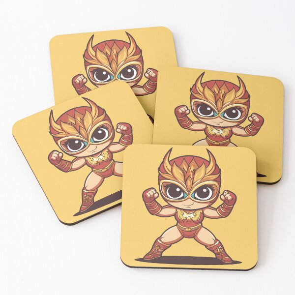 Item preview, Female Luchador artoon – Mexican Wrestling Lucha Libre Woman designed and sold by Vato Vibes.