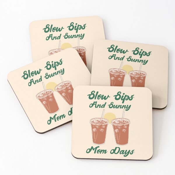 Item preview, Slow Sips & Sunny Mom Days –  Coffee Mom Gift, Cozy Mother’s Day Design designed and sold by Abibless1998.