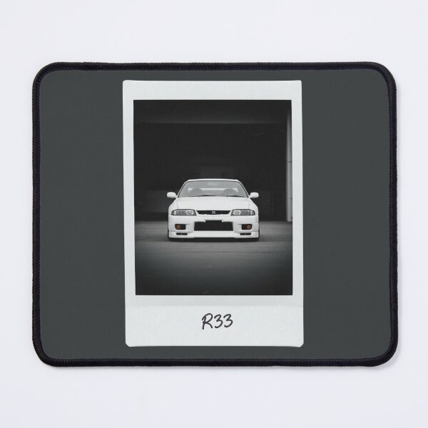 Item preview, Nissan Skyline GT-R R33 Godzilla Retro Polaroid Style Art designed and sold by Motorline44.