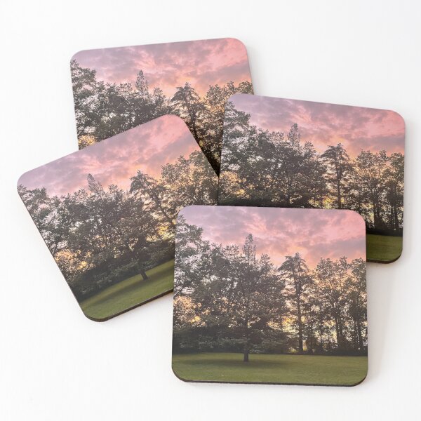 Item preview, Sunset behind trees in Hudson Valley, New York designed and sold by CakenCoffeeCafe.