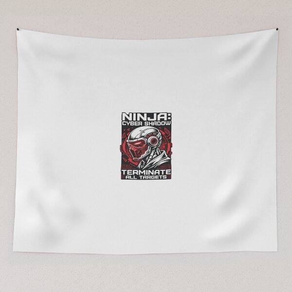 Item preview, Cyber Shadow Ninja Cybernetic Assassin Poster designed and sold by Mh-Cart-India.