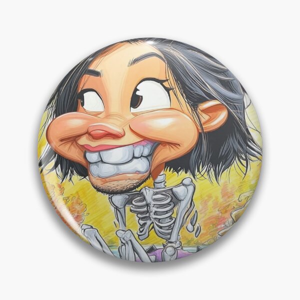 Item preview, Skeleton Lady designed and sold by Claire Caricatures.