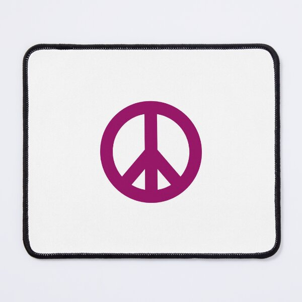 Item preview, Peace sign - Fuchsia designed and sold by Inspirationmotivation.