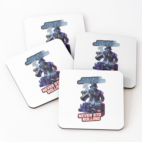 Item preview, Title Coffee & Chaos: Never Stop Rolling designed and sold by NoriudaR.