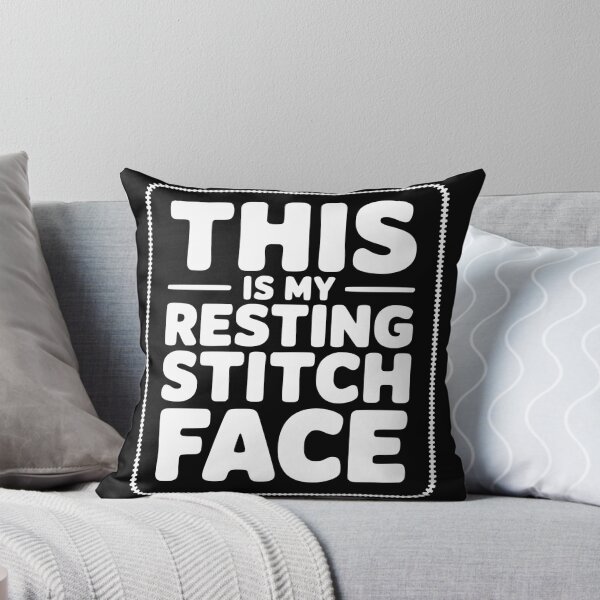 Item preview, This Is My Resting Stitch Face designed and sold by theartfulaspie.