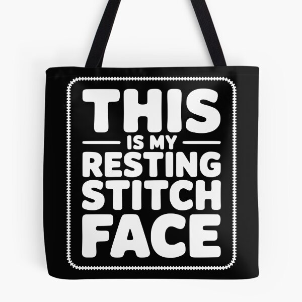 Item preview, This Is My Resting Stitch Face designed and sold by theartfulaspie.