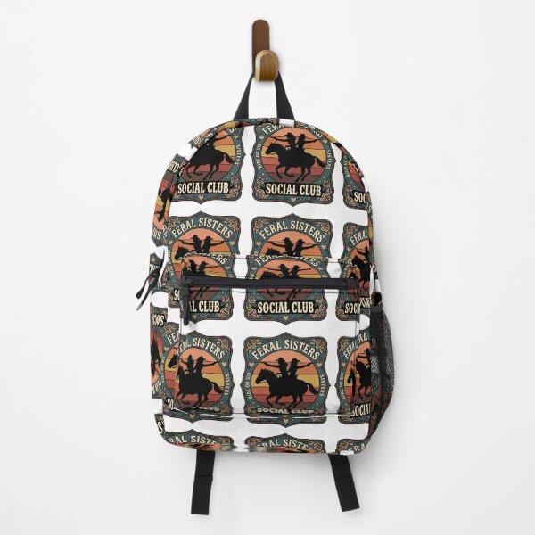 Item preview, Feral Sisters Social Club Western Cowgirl designed and sold by FreshVibe Prints.