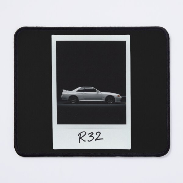 Item preview, Nissan Skyline GT-R R32 Godzilla Side Profile Retro Polaroid Art designed and sold by Motorline44.