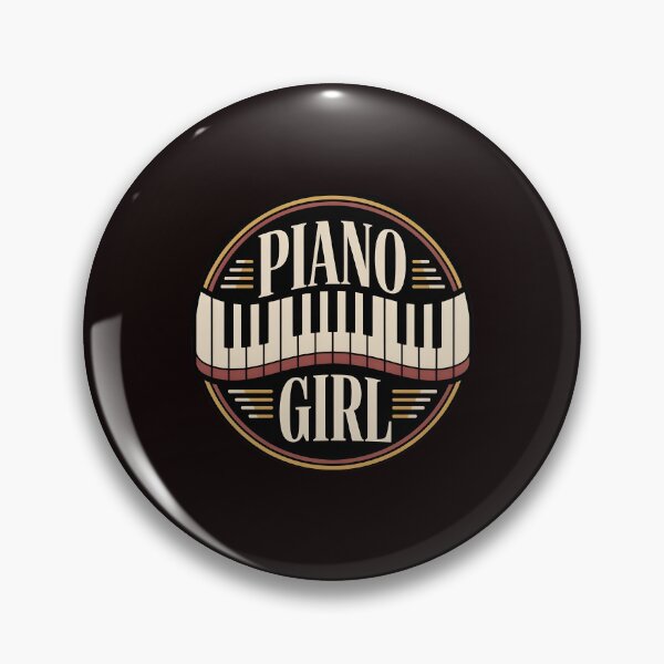 Item preview, Keyboard Piano Girl – Rock Musician Pianist Keyboard Design designed and sold by Redgiant87x.