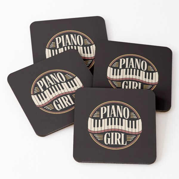 Item preview, Keyboard Piano Girl – Rock Musician Pianist Keyboard Design designed and sold by Redgiant87x.